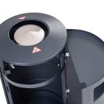 Litter bin 70 l Tornis AT701 NPF RAL7016 with open ashtray