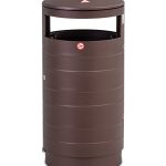 Litter bin 70 l Tornis AT701 NPF Rostiges Eisen